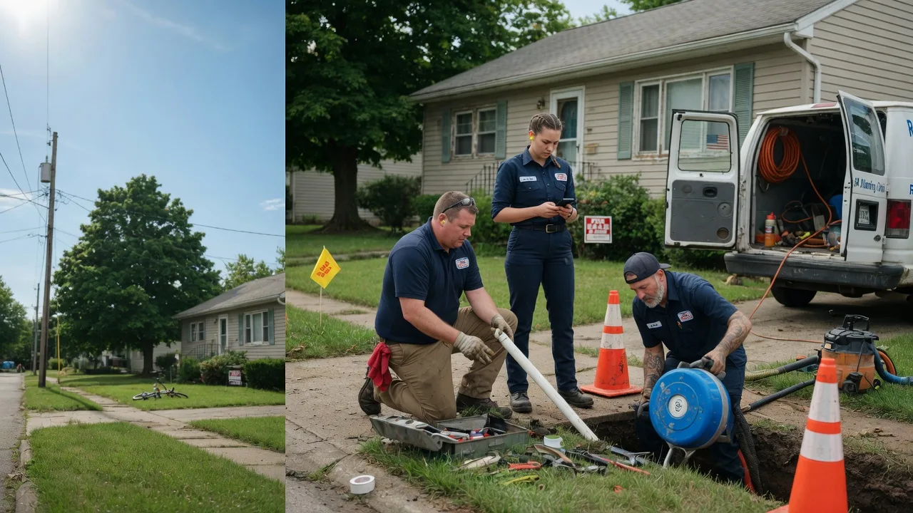 Sewer Line Repair in Mount Pleasant, WI near me